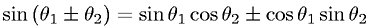 Sum and Difference of Angles Identity - Sine