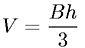 Volume of a pyramid