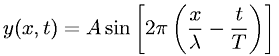 Harmonic wave function