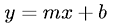 Equation of a Line