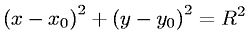 Equation of a Circle